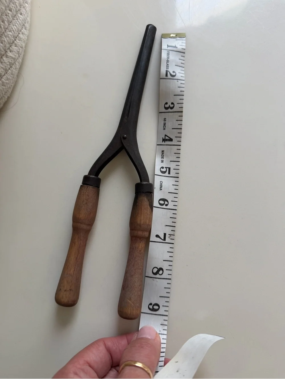Vintage Victorian Hair Curling Tongs Primitive Beauty Decor 9